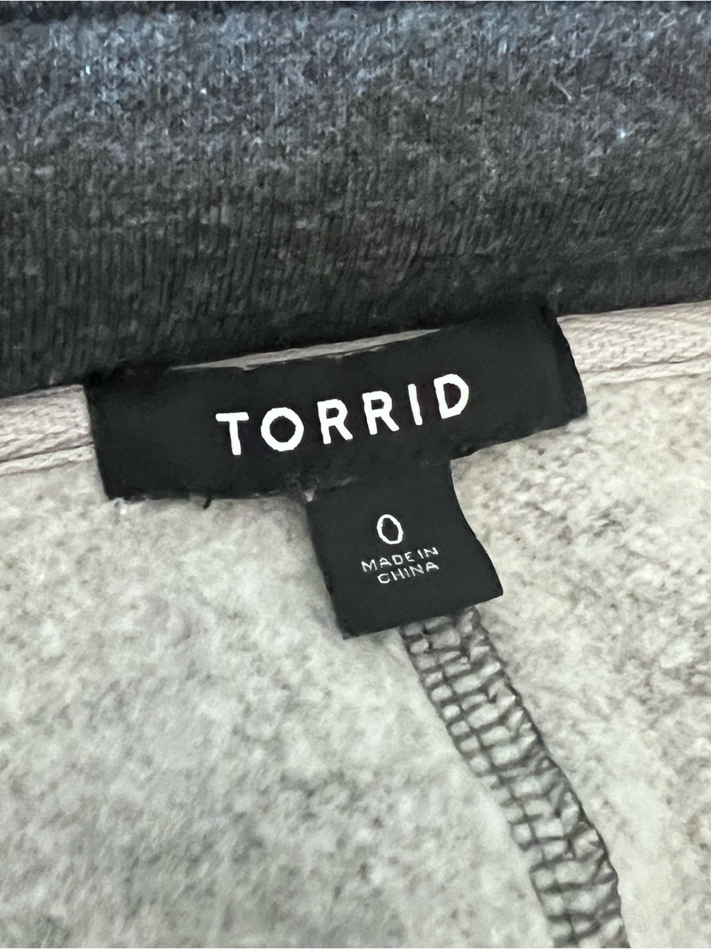 Torrid  Charcoal Gray Hooded Trench Coat size 0 - Picture 6 of 10